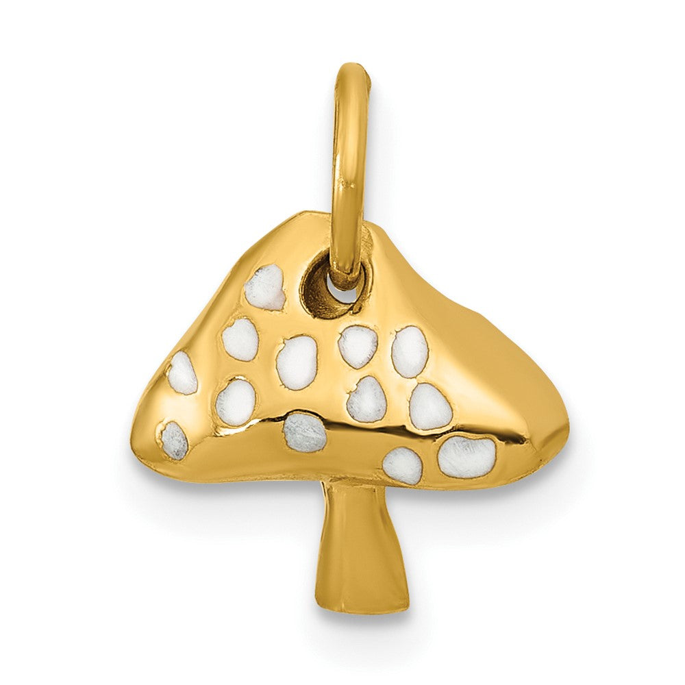 Charlie & Co Jewelry | 14ky Curvy Toadstool Charm - Model D5720