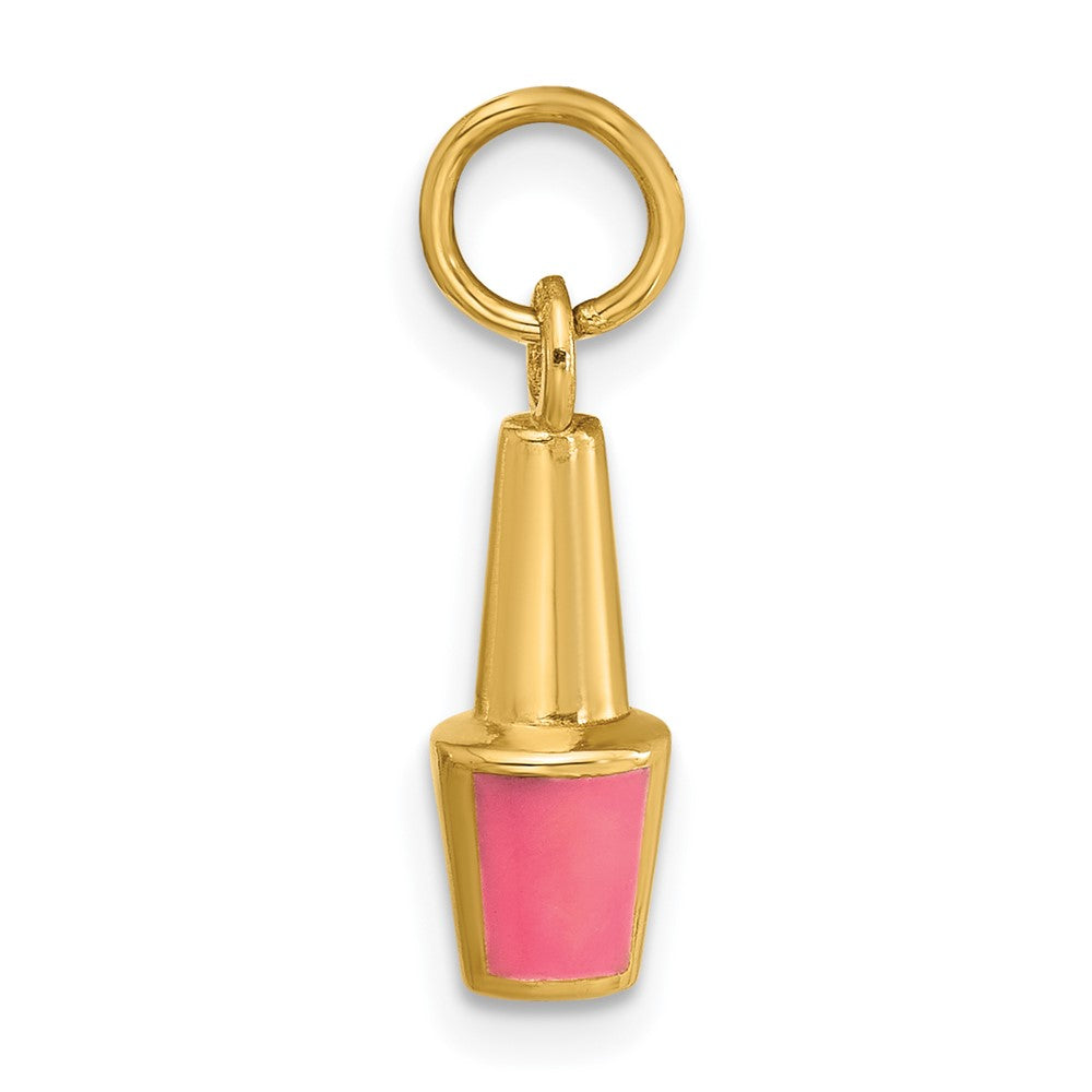 Charlie & Co Jewelry | 14ky Nail Polish Charm - Model D5721