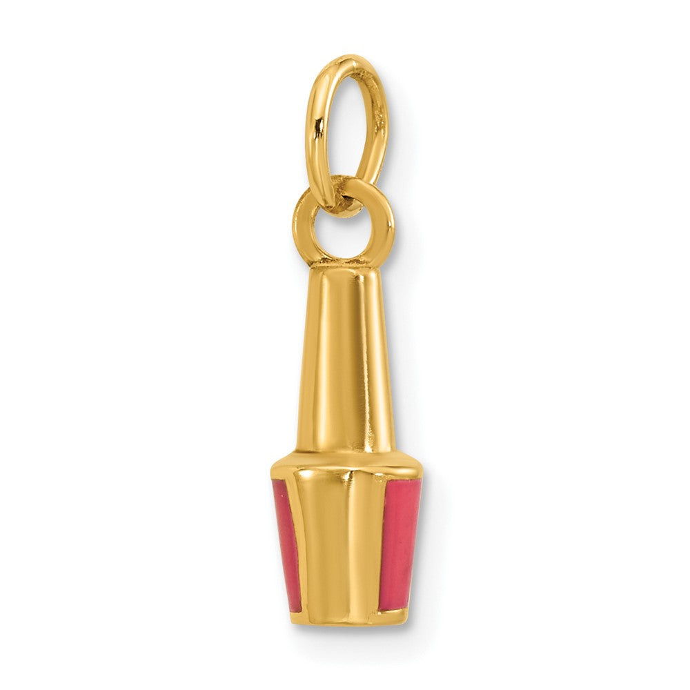 Charlie & Co Jewelry | 14ky Nail Polish Charm - Model D5721