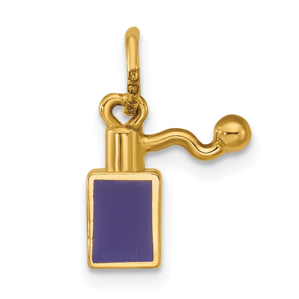 Charlie & Co Jewelry | 14ky Square Perfume Bottle Charm - Model D5722