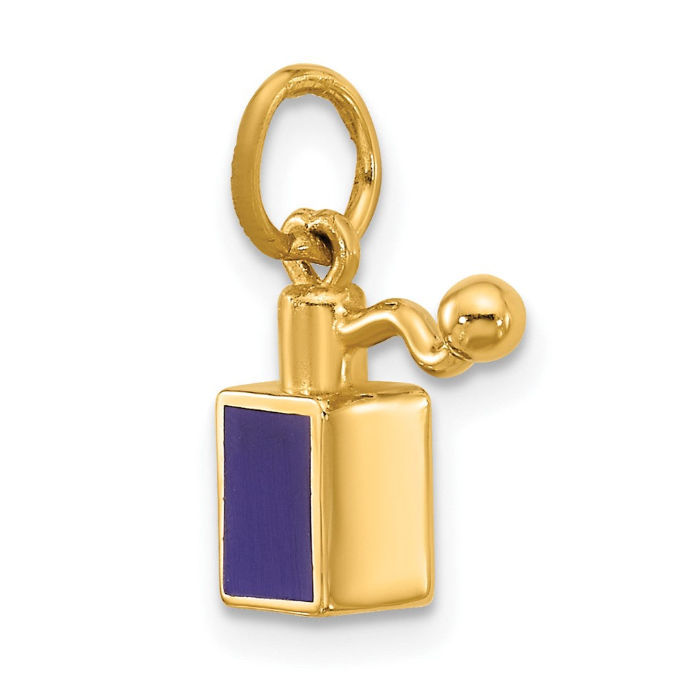 Charlie & Co Jewelry | 14ky Square Perfume Bottle Charm - Model D5722