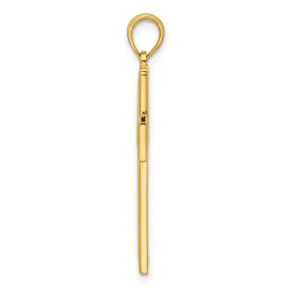 Charlie & Co Jewelry | 14k Polished Cross Pendant - Model D5733