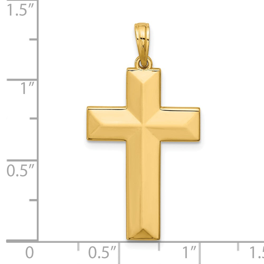 Charlie & Co Jewelry | 14k Polished Cross Pendant - Model D5733
