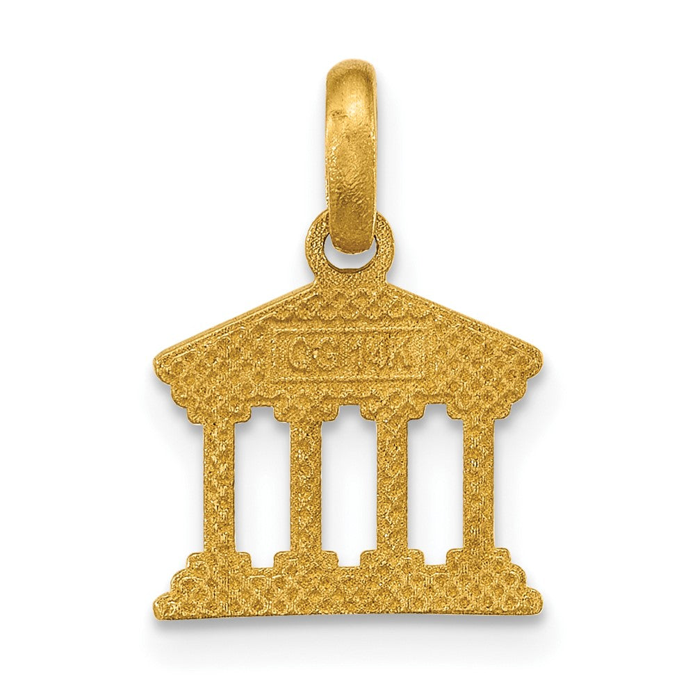 Charlie & Co Jewelry | 14k Polished Temple Pendant - Model D5765