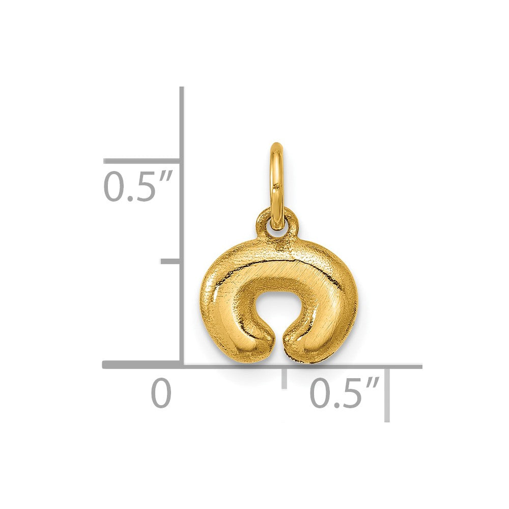 Charlie & Co Jewelry | 14k Polished Maternity Pillow Pendant - Model D5766