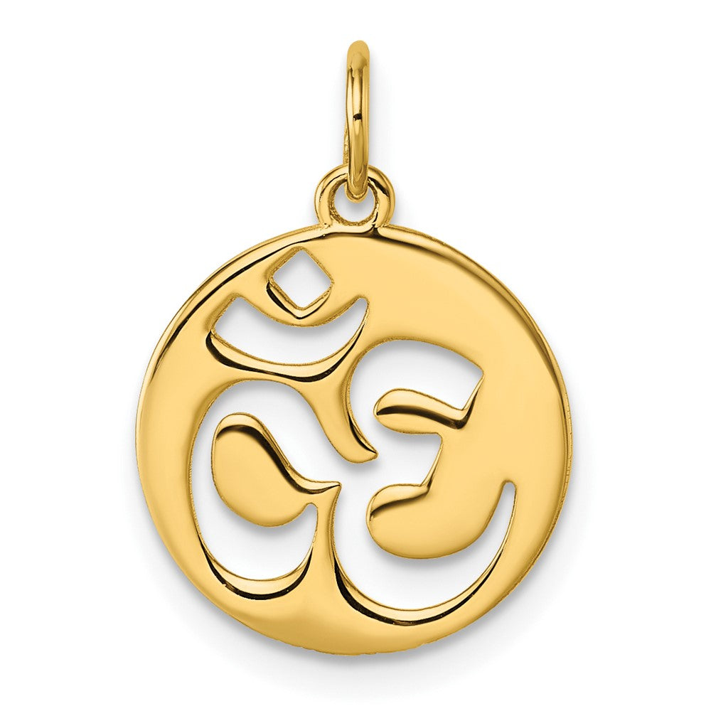 Charlie & Co Jewelry | 14k Polished Om Hinduism Symbol Pendant - Model D5767