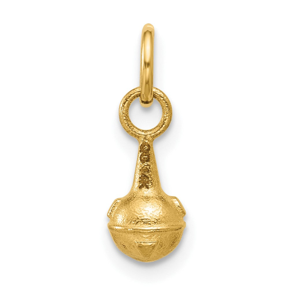 Charlie & Co Jewelry | 14k Polished Baby Rattle Pendant - Model D5770