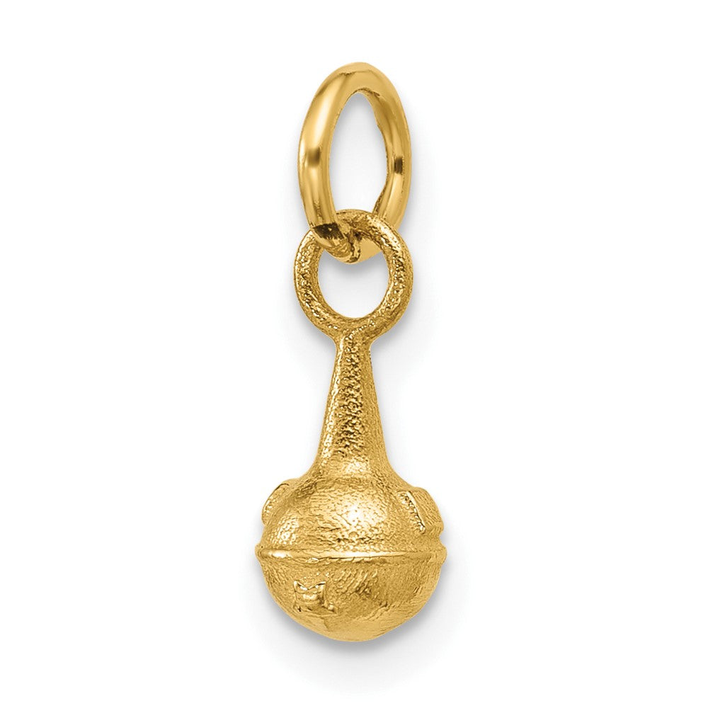 Charlie & Co Jewelry | 14k Polished Baby Rattle Pendant - Model D5770