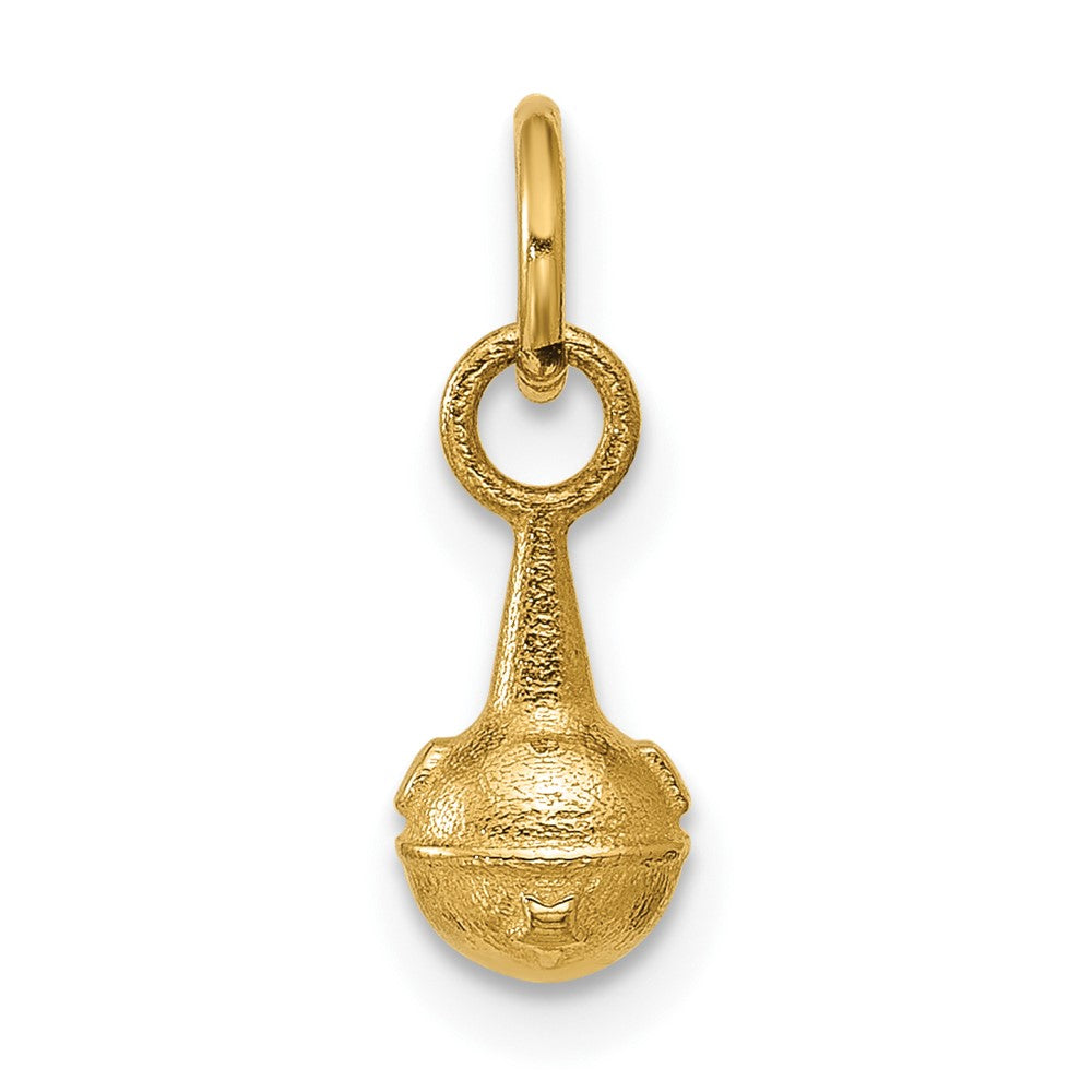 Charlie & Co Jewelry | 14k Polished Baby Rattle Pendant - Model D5770