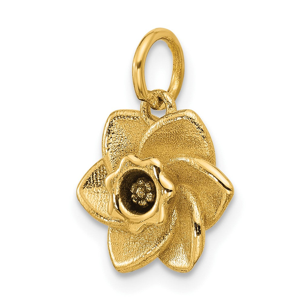 Charlie & Co Jewelry | 14k Polished Daffodil Flower Pendant - Model D5775
