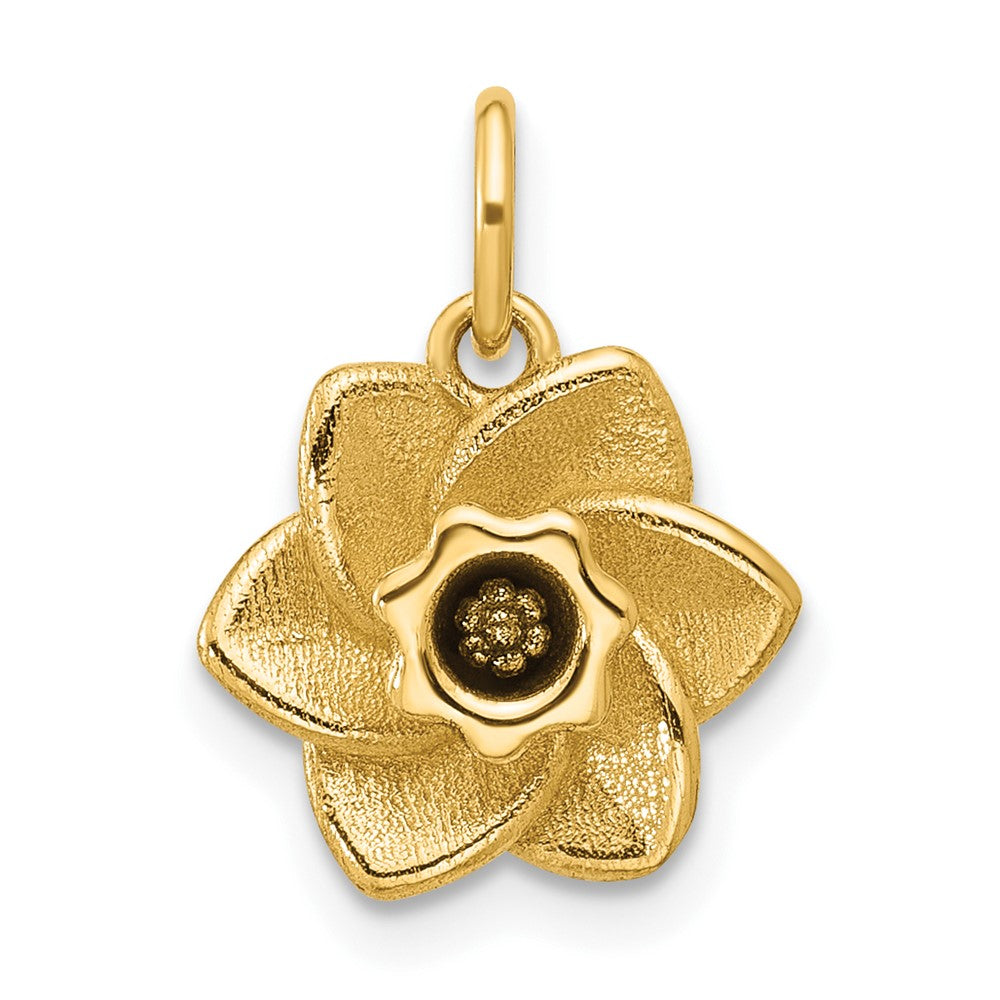 Charlie & Co Jewelry | 14k Polished Daffodil Flower Pendant - Model D5775