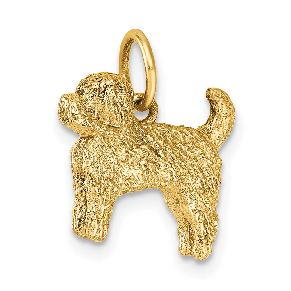 Charlie & Co Jewelry | 14k Polished Furry Lab Pendant - Model D5779