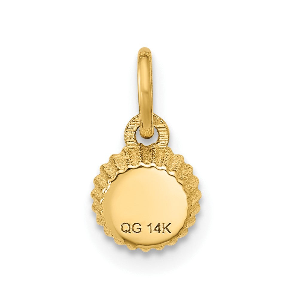 Charlie & Co Jewelry | 14k Polished Cupcake Pendant - Model D5781