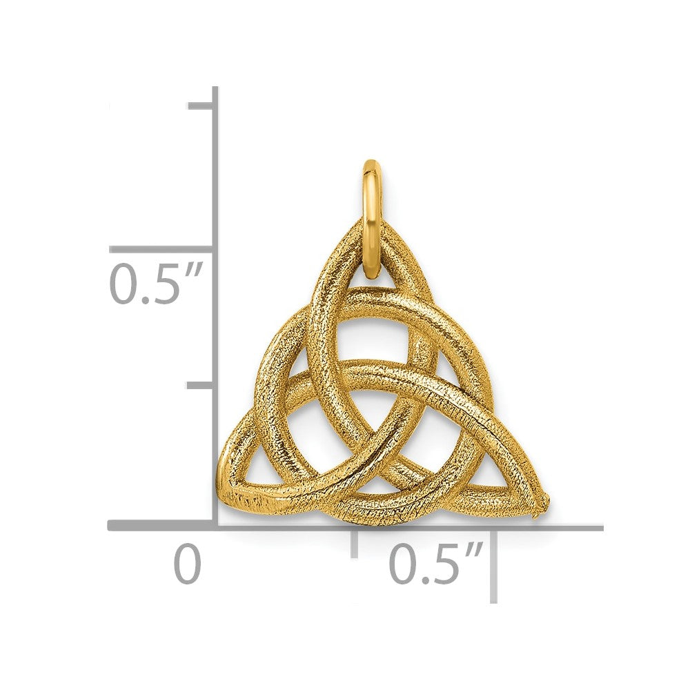 Charlie & Co Jewelry | 14k Polished Celtic Knot Pendant - Model D5785