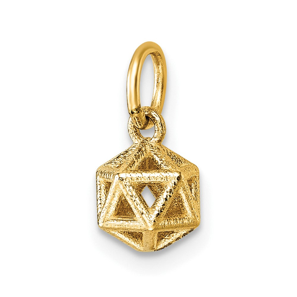 Charlie & Co Jewelry | 14k Polished Podium Pendant - Model D5792