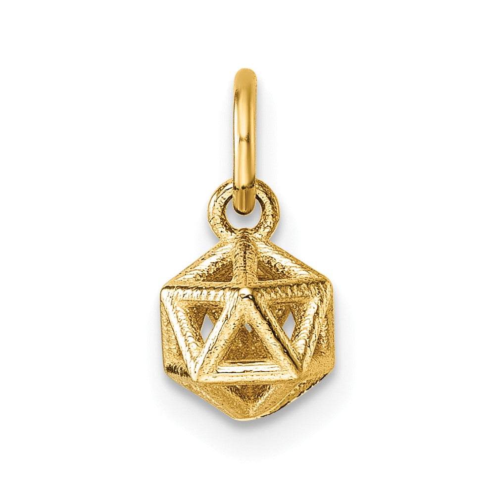 Charlie & Co Jewelry | 14k Polished Podium Pendant - Model D5792