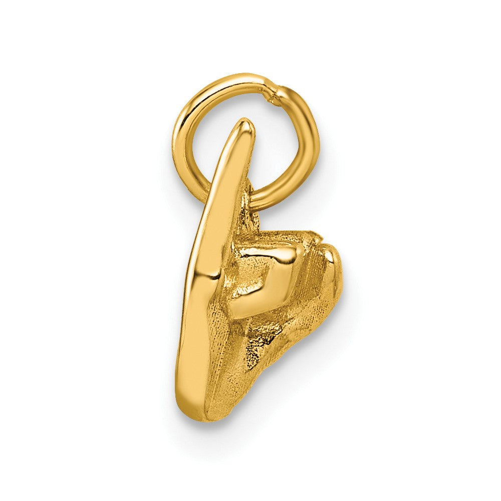 Charlie & Co Jewelry | 14k American Sign Language Alphabet Fingerspelling Sign I Pendant - Model D5808I