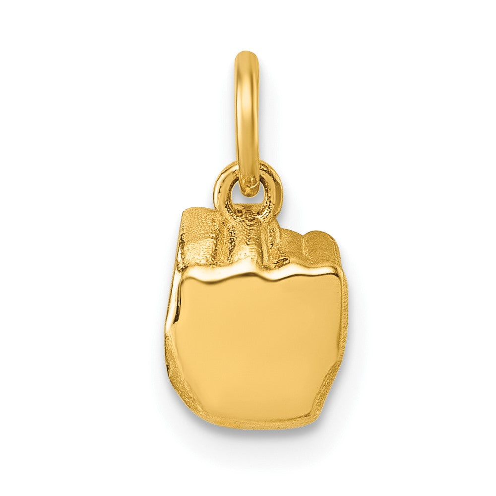 Charlie & Co Jewelry | 14k American Sign Language Alphabet Fingerspelling Sign N Pendant - Model D5808N