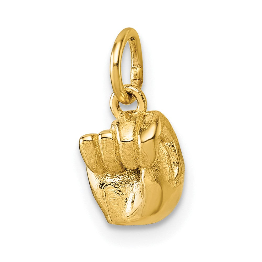 Charlie & Co Jewelry | 14k American Sign Language Alphabet Fingerspelling Sign N Pendant - Model D5808N
