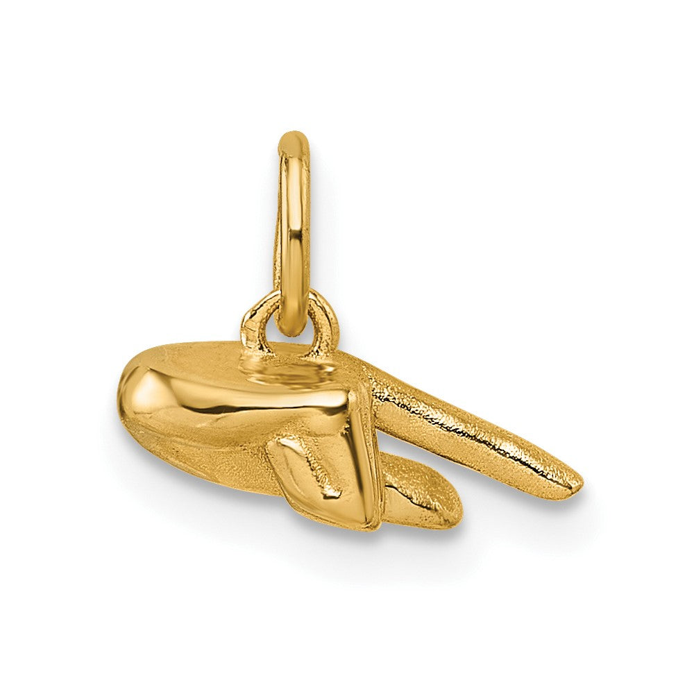Charlie & Co Jewelry | 14k American Sign Language Alphabet Fingerspelling Sign Q Pendant - Model D5808Q