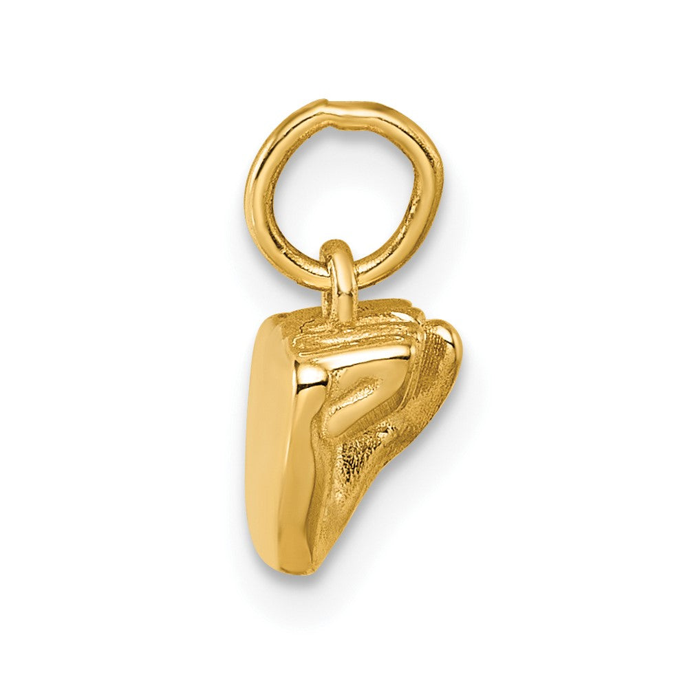 Charlie & Co Jewelry | 14k American Sign Language Alphabet Fingerspelling Sign S Pendant - Model D5808S