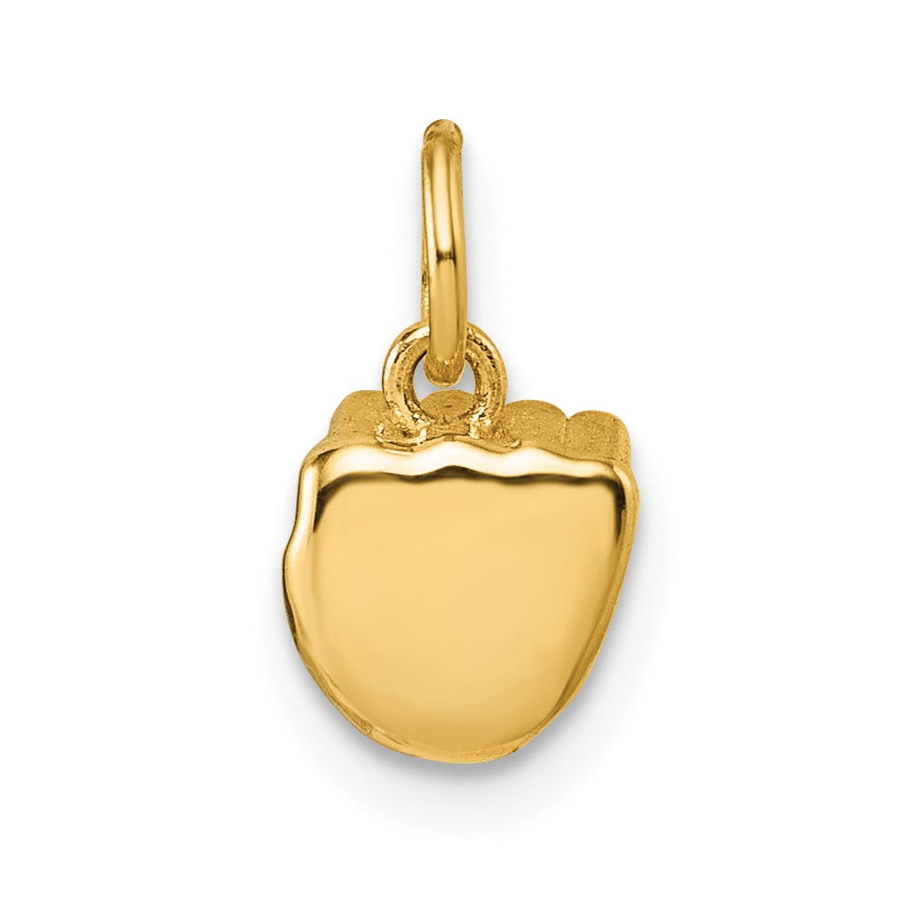 Charlie & Co Jewelry | 14k American Sign Language Alphabet Fingerspelling Sign S Pendant - Model D5808S