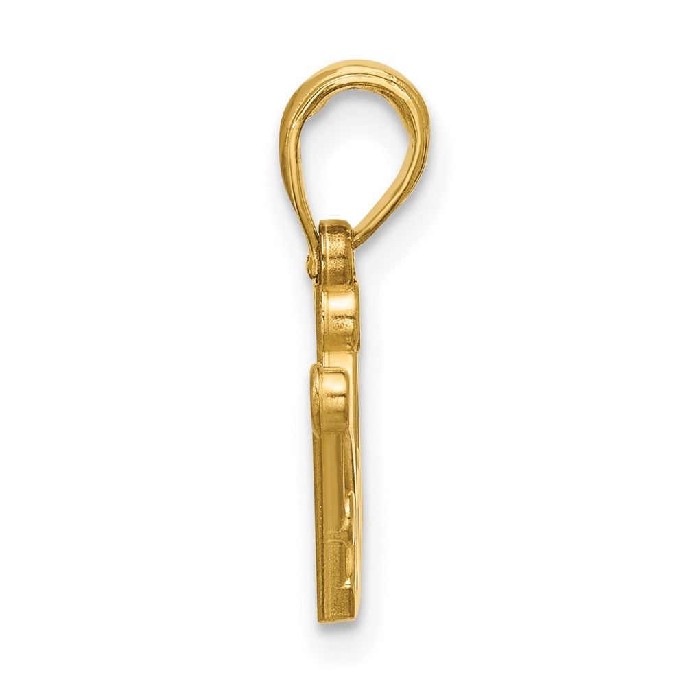 Charlie & Co Jewelry | 14k Polished Crown Pendant - Model D5818