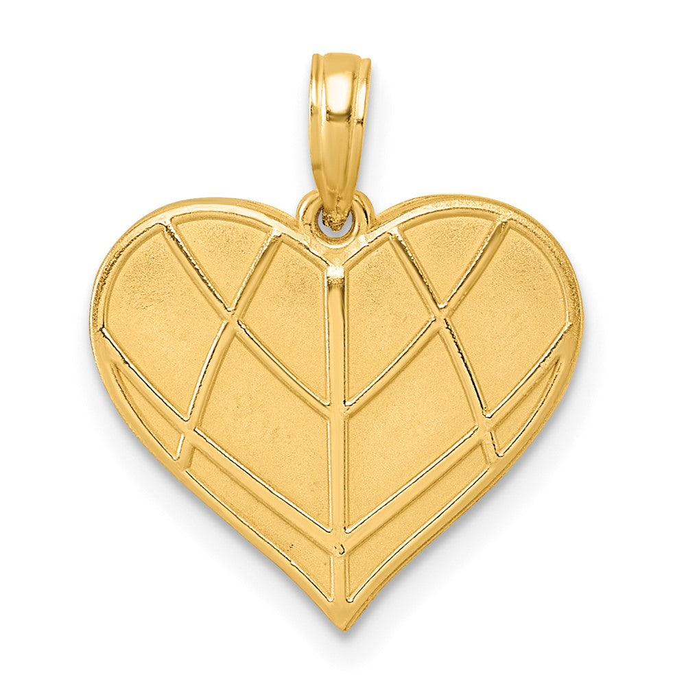 Charlie & Co Jewelry | 14k Polished Heart Pendant - Model D5821