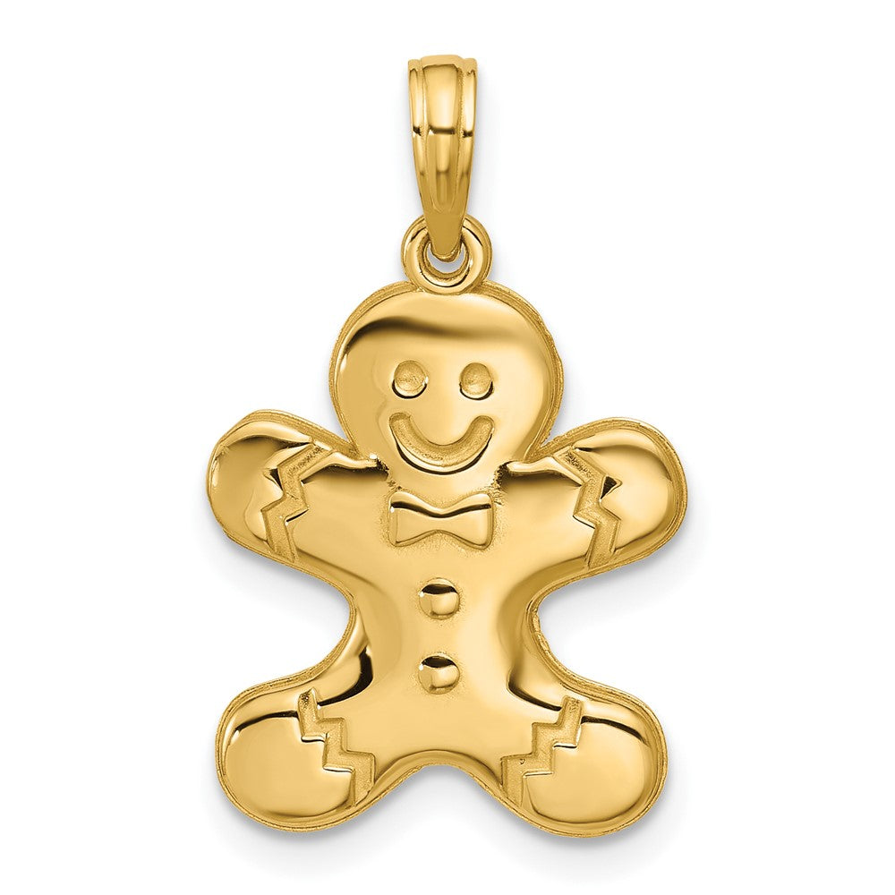 Charlie & Co Jewelry | 14k Polished Gingerbread Pendant - Model D5834