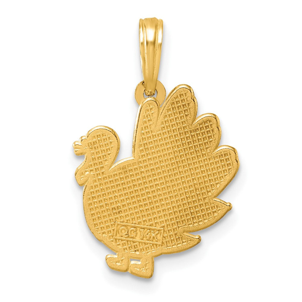 Charlie & Co Jewelry | 14k Polished Turkey Pendant - Model D5843