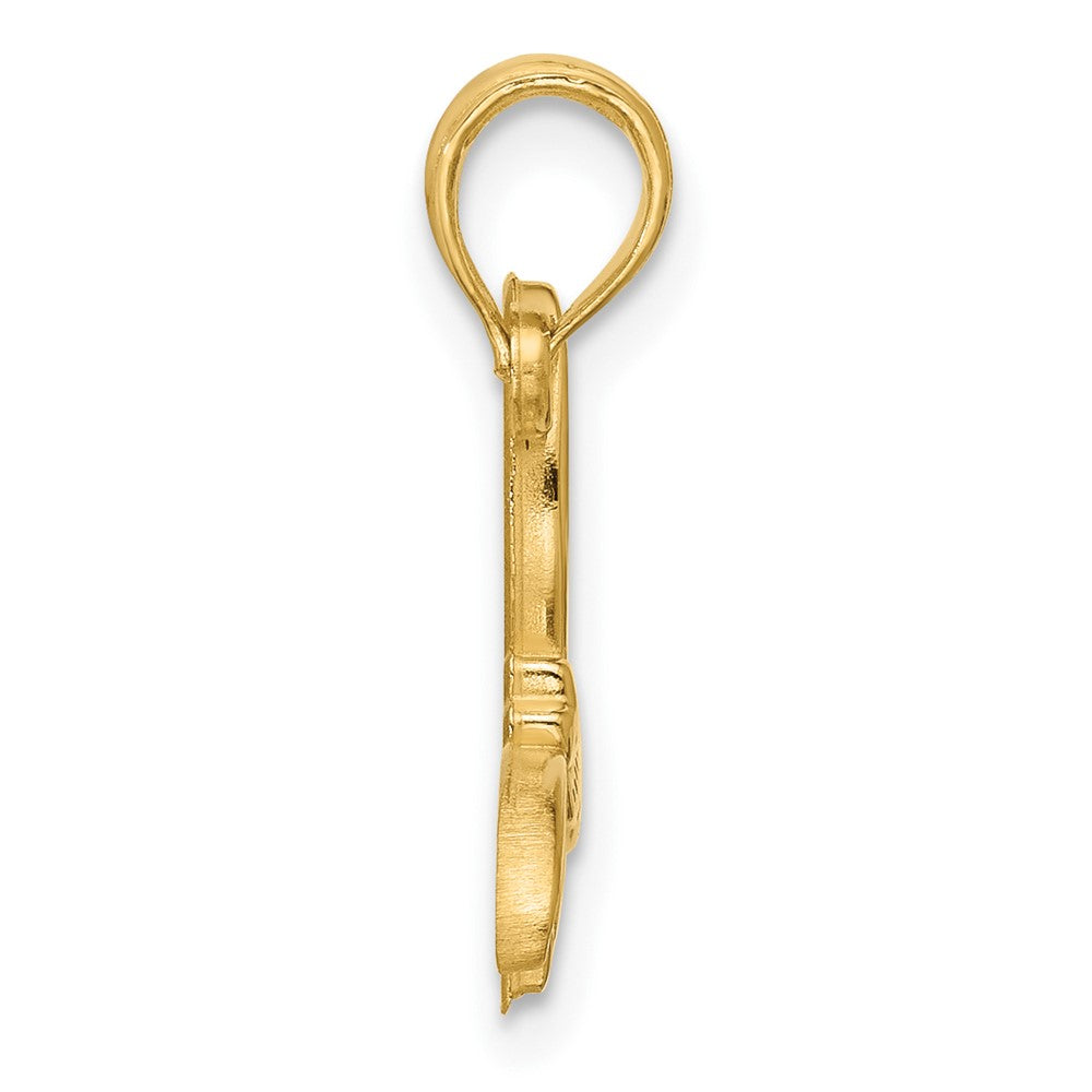 Charlie & Co Jewelry | 14k Polished Bat Pendant - Model D5849