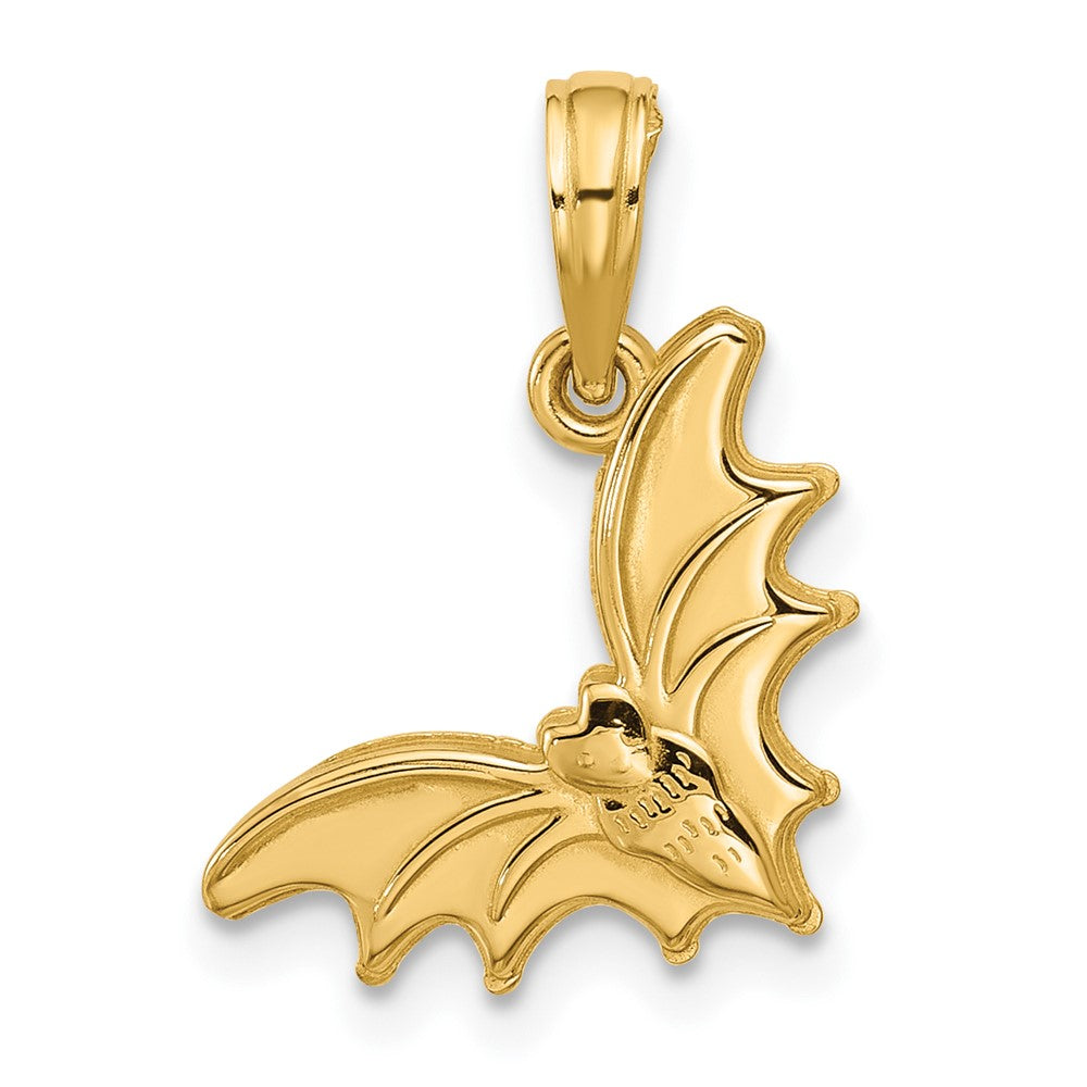 Charlie & Co Jewelry | 14k Polished Bat Pendant - Model D5849