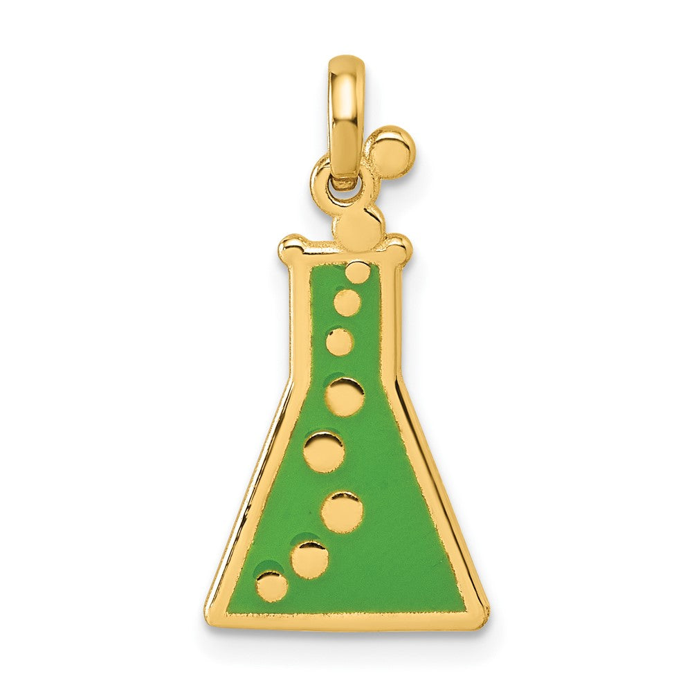 Charlie & Co Jewelry | 14k Polished Erlenmeyer Flask Pendant - Model D5856