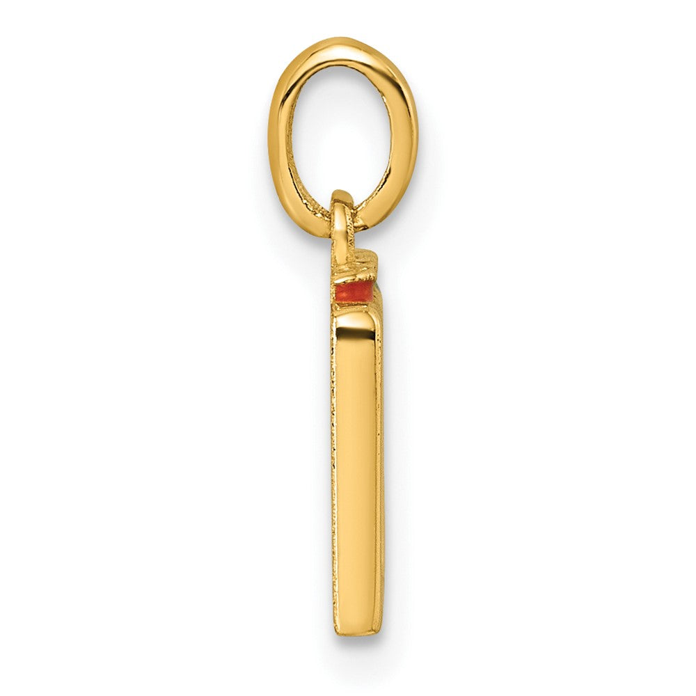 Charlie & Co Jewelry | 14k Polished Enameled Test Tubes Pendant - Model D5861