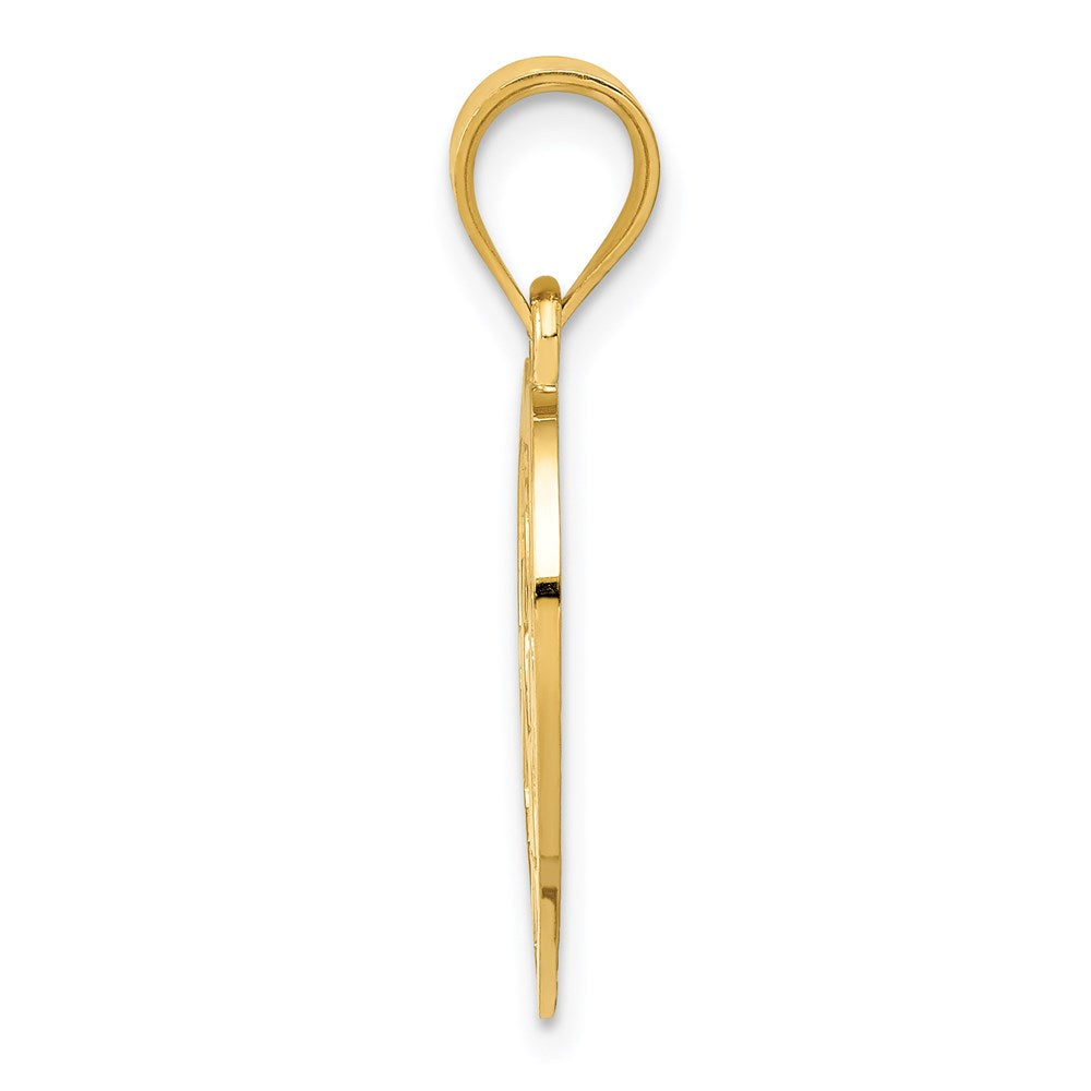 Charlie & Co Jewelry | 14k Heart Charm - Model D590