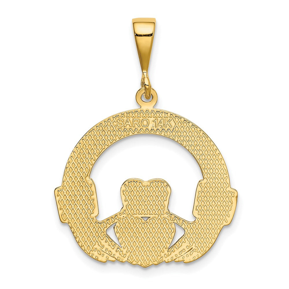 Charlie & Co Jewelry | 14k Claddagh Pendant - Model D663