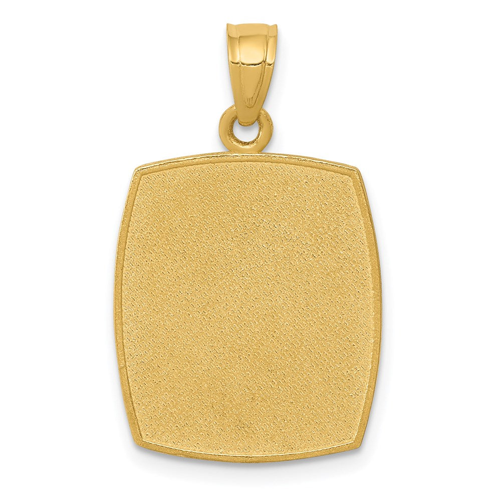 Charlie & Co Jewelry | 14k Satin / Polished Baptism Pendant - Model D799