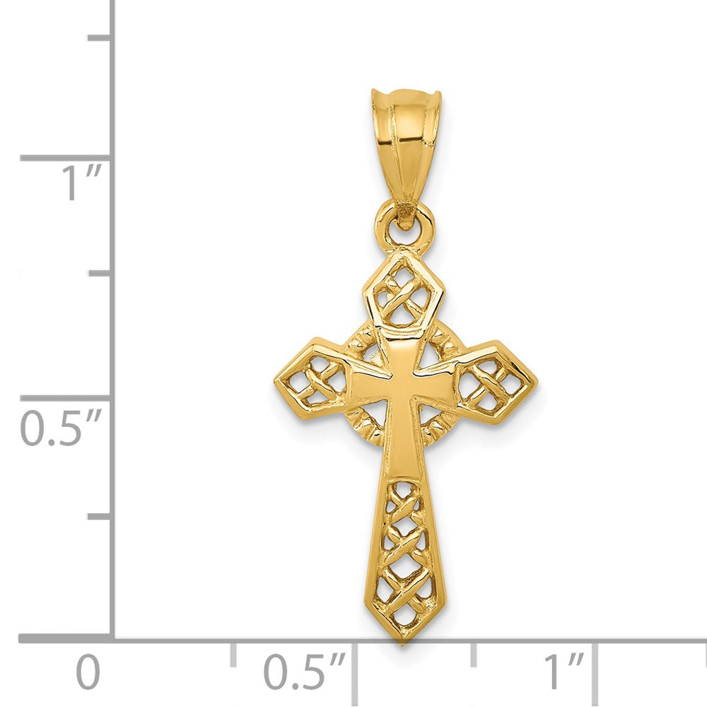 Charlie & Co Jewelry | 14k Celtic Cross Pendant - Model D863