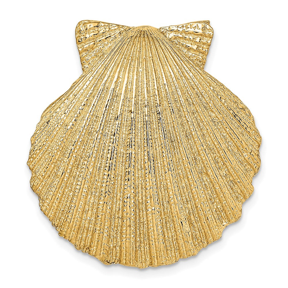 Charlie & Co Jewelry | 14k Fits Up To 8mm And 10mm Medium Scallop Shell Slide - Model D997
