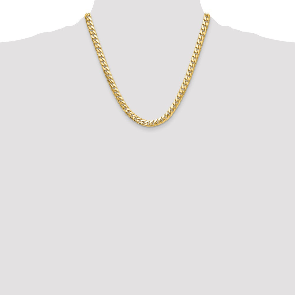 Charlie & Co Jewelry | 14k 8mm Solid Miami Cuban Chain - Model DCU250