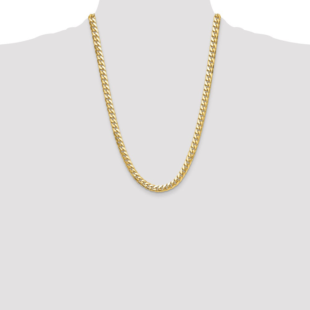 Charlie & Co Jewelry | 14k 8mm Solid Miami Cuban Chain - Model DCU250