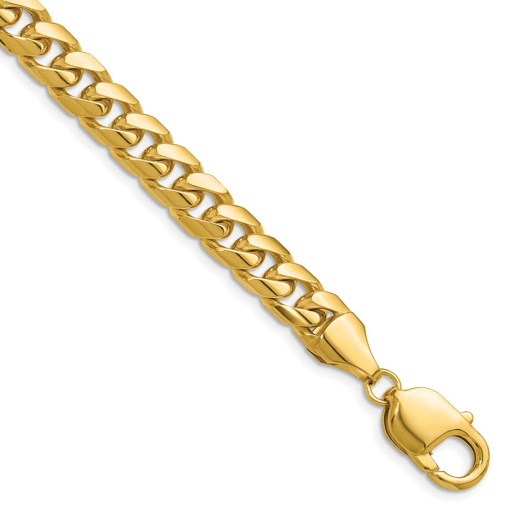 Charlie & Co Jewelry | 14k 8mm Solid Miami Cuban Chain Bracelet - Model DCU250