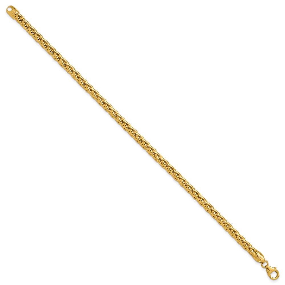 Charlie & Co Jewelry | 14k Polished 8.5in Wheat Chain Bracelet - Model GB240