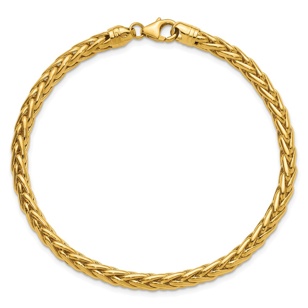 Charlie & Co Jewelry | 14k Polished 8.5in Wheat Chain Bracelet - Model GB240
