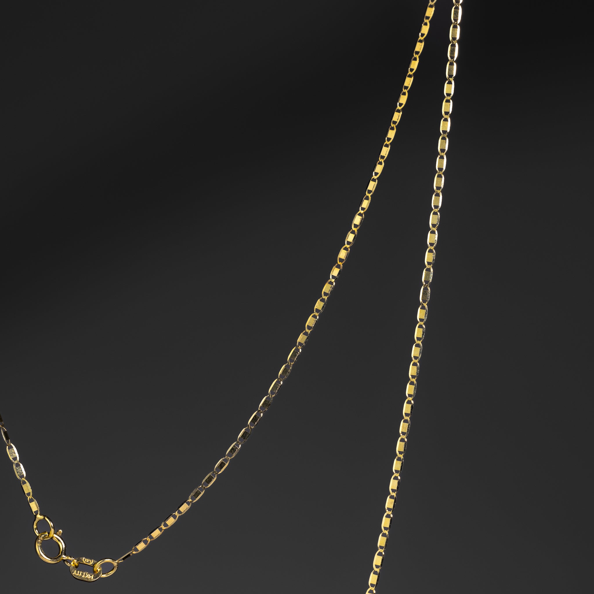 1.3mm Solid 14K Gold Valentino Chain - Model 0266