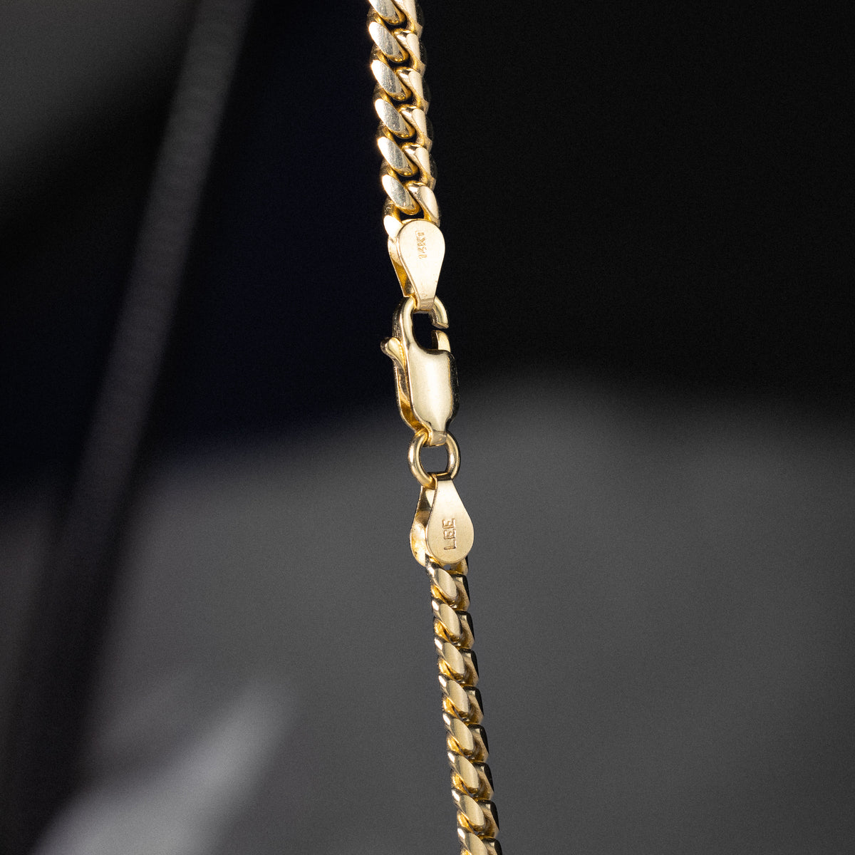 14k Gold 4.0mm Solid Miami Cuban Chain - Model CH-0519