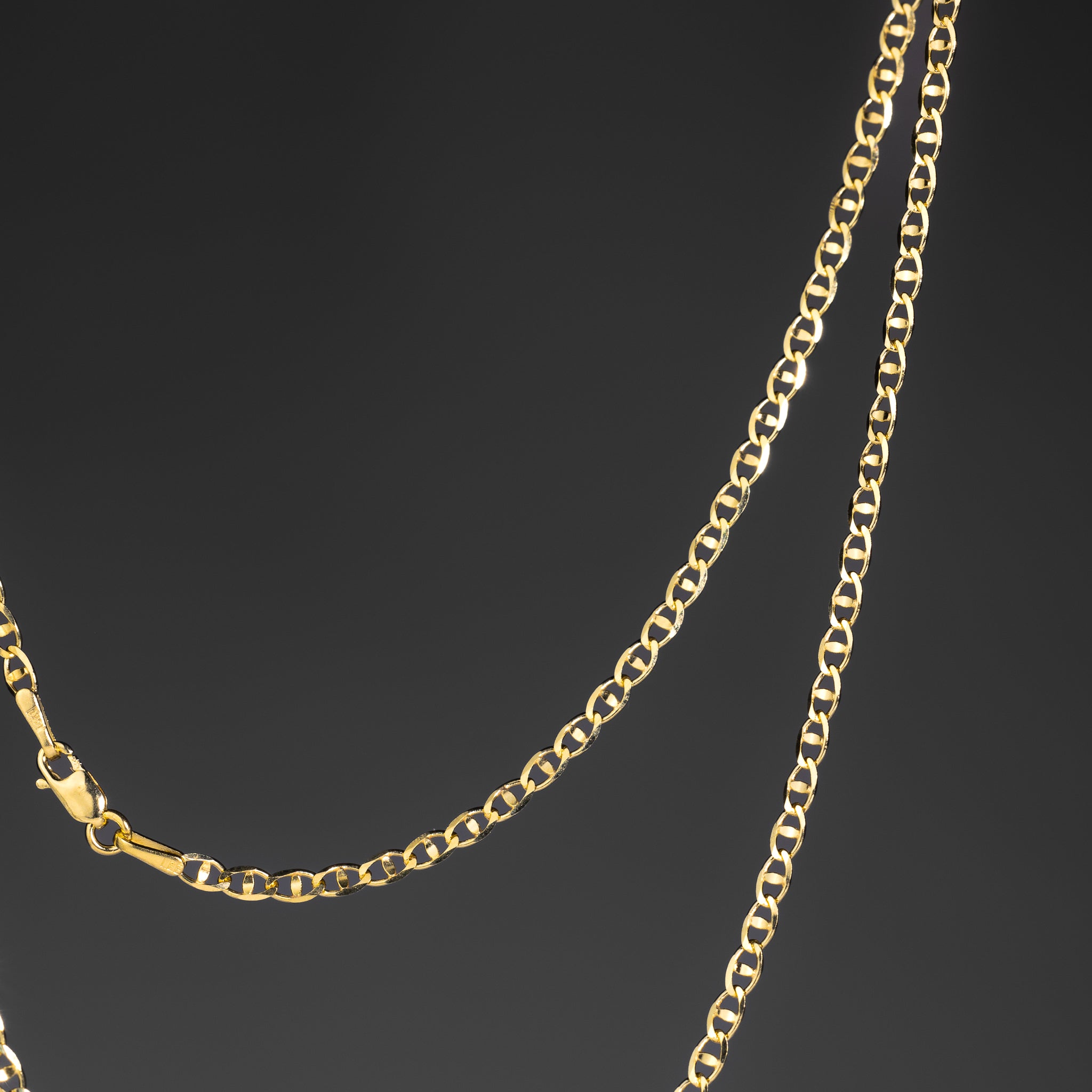 14k 2.6mm Light Mariner Chain - Model CH-0637