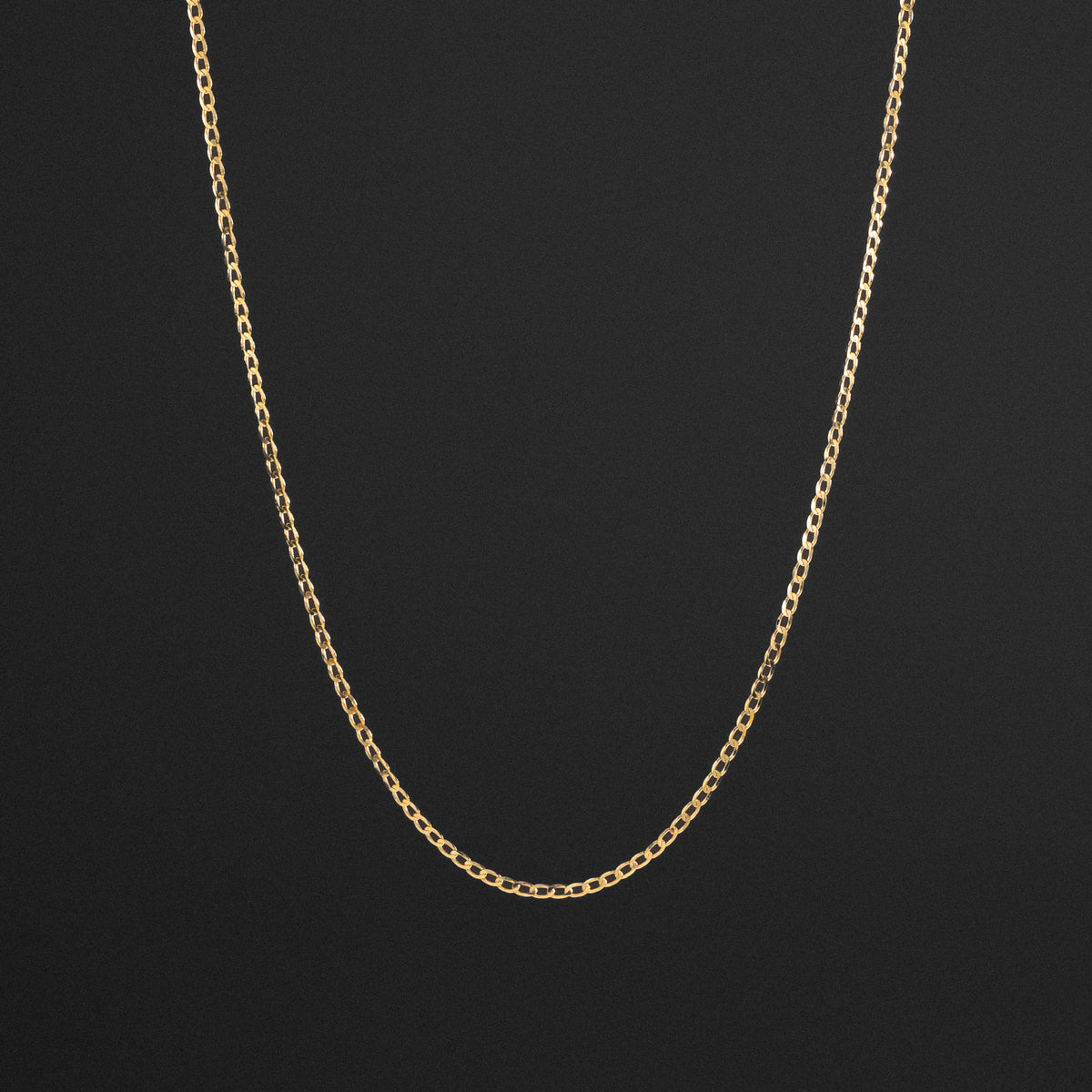 14K Gold 2mm Solid Figaro Chain - Model 0490