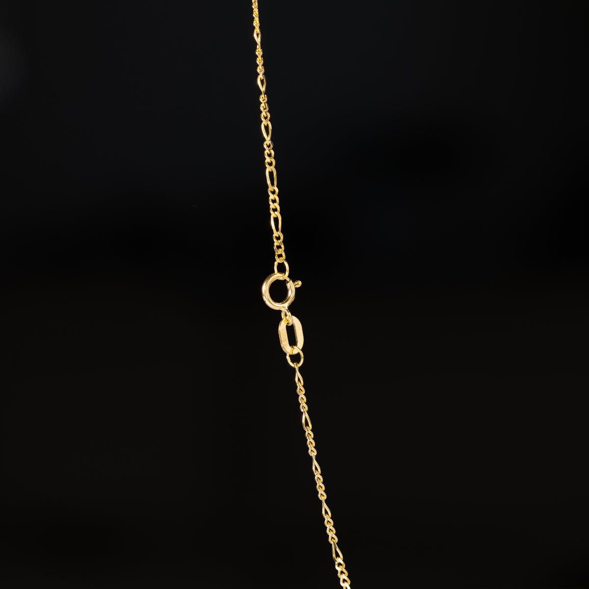 14k Gold 1.3mm Lightweight Figaro Chain - Model CH-0106