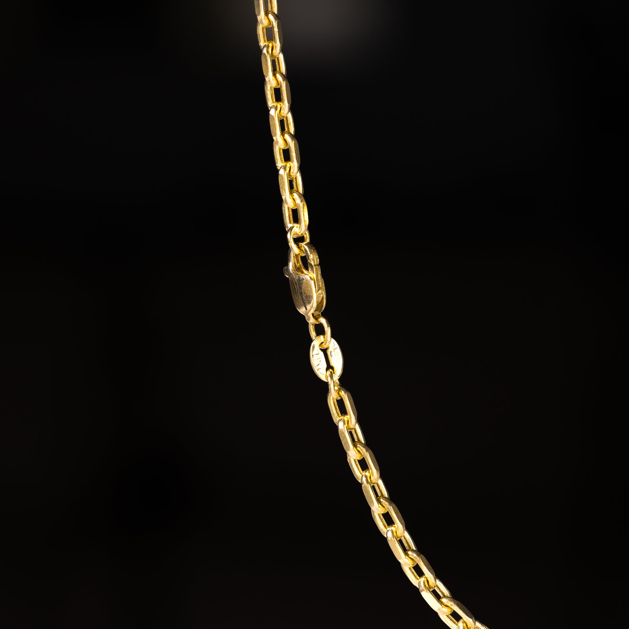 14k Gold 2.7mm Lightweight Cable Chain Model CH-0626